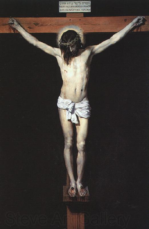 VELAZQUEZ, Diego Rodriguez de Silva y Christ on the Cross aer